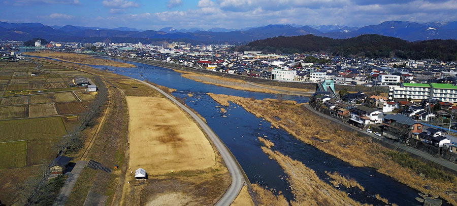 玖珠川合流点